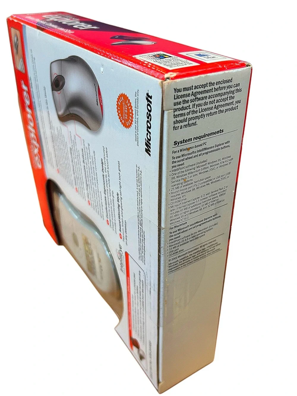 Vintage Microsoft IntelliMouse Explorer – New In Box (NIB) – Rare Y2K Tech